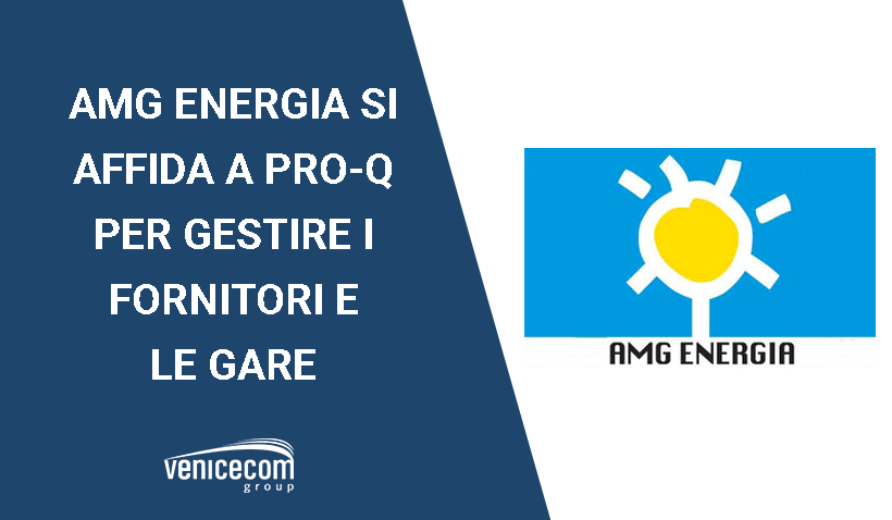 PRO-Q at the service of AMG Energia to manage tenders and suppliers
