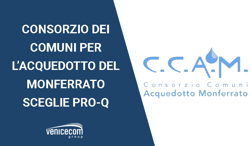 Consortium of Municipalities for the Aqueduct of Monferrato relies on PRO-Q